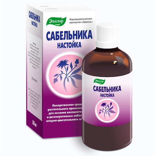 Сабельник настойка 100мл #1