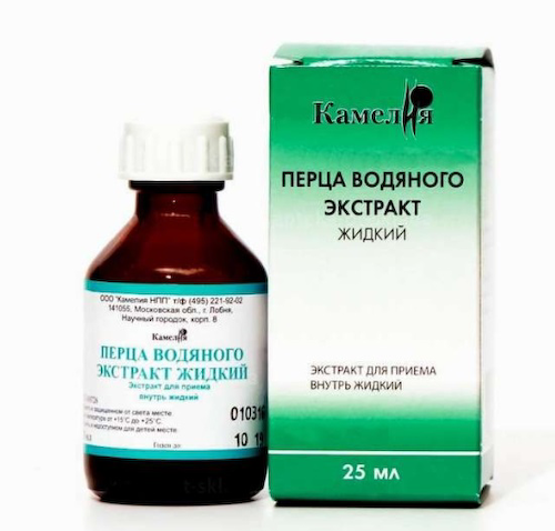 Перца водяного экстракт жидкий 25мл #1