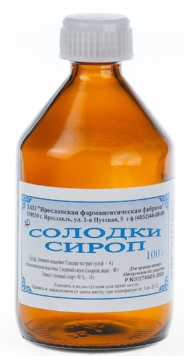 Солодкового корня сироп 100г #1
