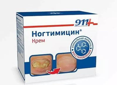 911 Ногтимицин крем 30мл #1