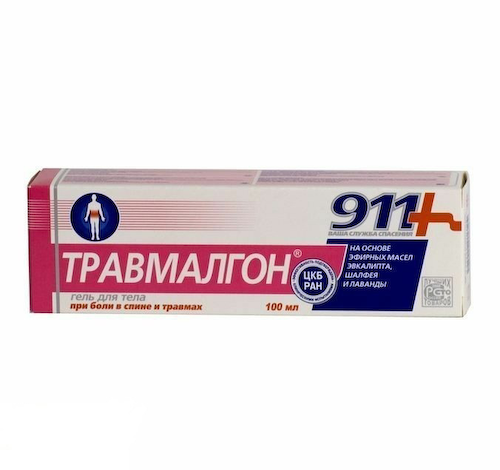 911 Травмалгон гель 100мл #1