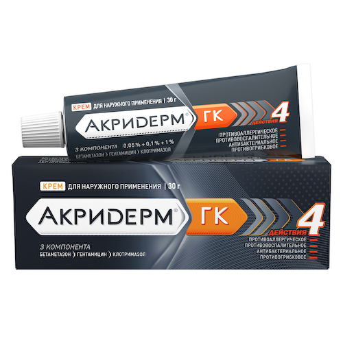 Акридерм ГК крем 30г #1