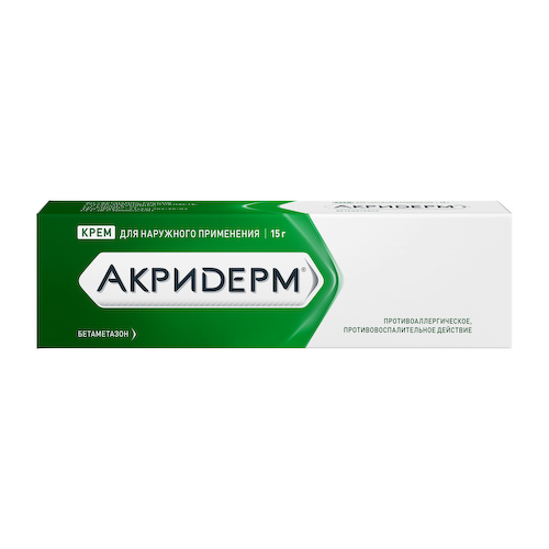 Акридерм крем 15г #1