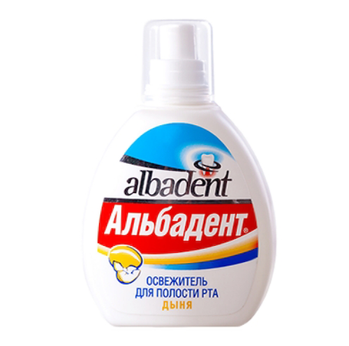 Альбадент освежитель для полости рта дыня 35мл #1