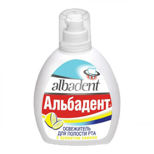 Альбадент освежитель для полости рта лимон 35мл #1