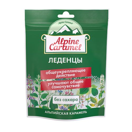 Альпийская карамель леденцы без сахара 75г #1