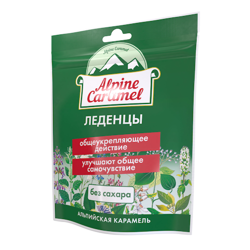 Альпийская карамель леденцы без сахара 75г #1