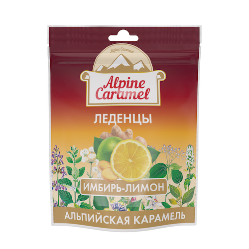 Альпийская карамель леденцы имбирь и лимон 75г #1