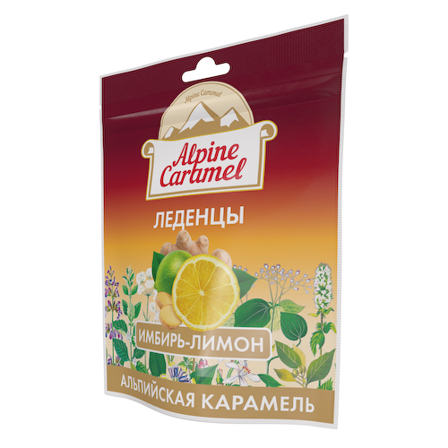 Альпийская карамель леденцы имбирь и лимон 75г #1