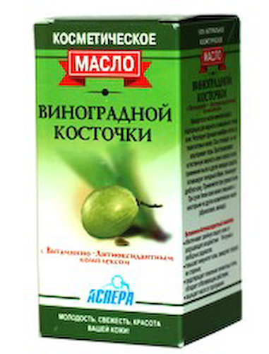 Аспера масло косметическое виноградная косточка витаминно-антиоксидантный комплекс 30мл #1