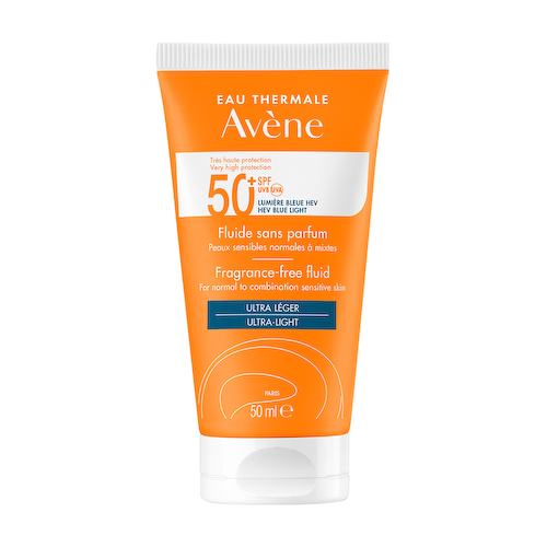 Авен Солнцезащитный флюид SPF50+ без отдушек 50мл #1