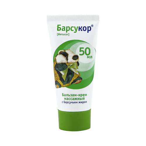 Барсукор бальзам-крем массажный 50мл #1
