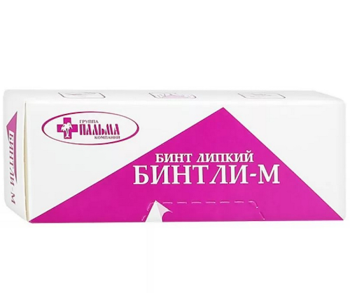 Бинт липкий Бинтли-М 10х200см #1