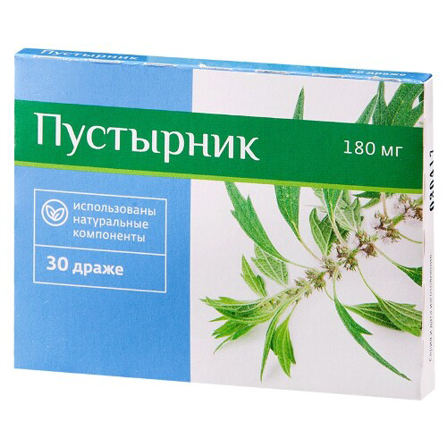Биокор пустырник драже 180мг № 30 #1