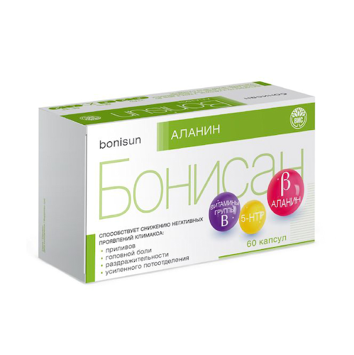Бонисан Аланин капсулы 0,5г № 60 #1