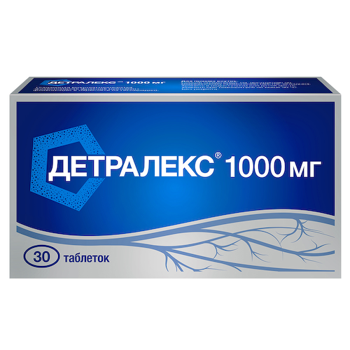 Детралекс таблетки покрытые оболочкой 1000мг №30 #1