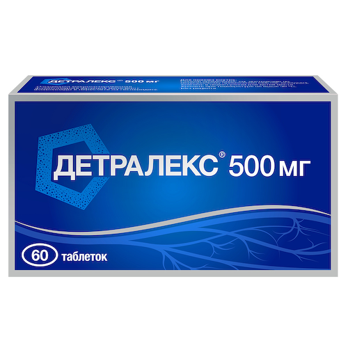 Детралекс таблетки покрытые оболочкой 500мг №60 #1