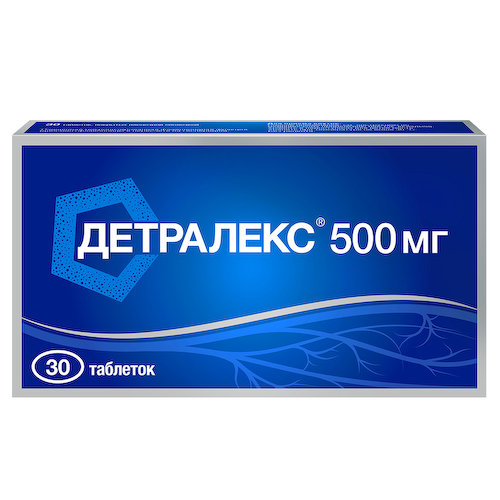 Детралекс таблетки покрытые оболочкой 500мг №30 #1