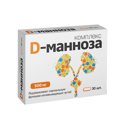 D-Манноза Комплекс таблетки массой 865мг № 30 #1