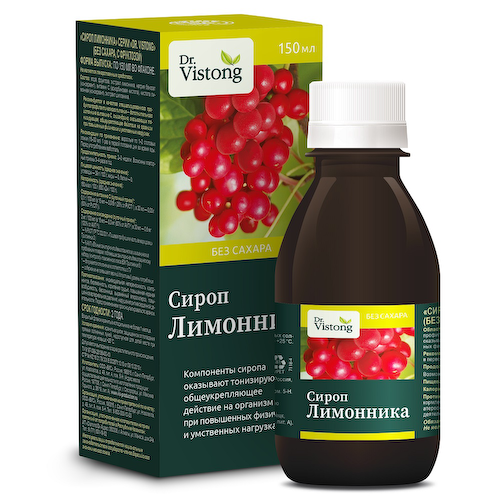 Доктор Вистонг Лимонника сироп 150мл #1