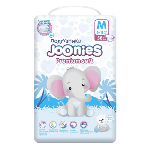 Джунис Подгузники р.M 6-11кг № 58 #1