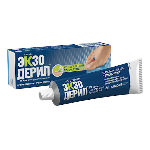 Экзодерил крем 1% 30г #1