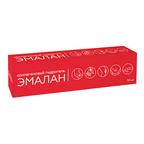 Эмалан гидрогель коллагеновый 50мл #1