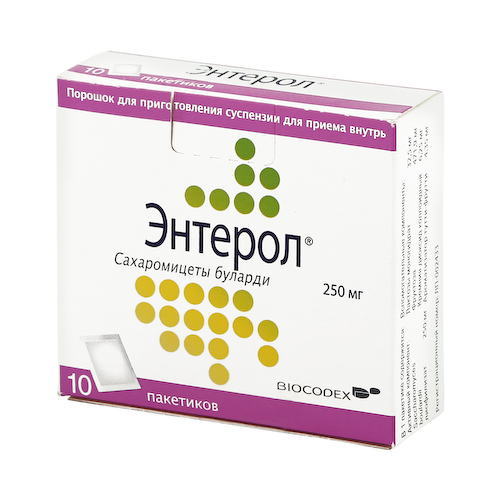 Энтерол порошок 250мг №10 #1