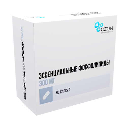 Эссенциальные фосфолипиды капсулы 300мг № 90 #1