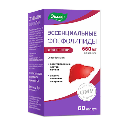 эссенциальные фосфолипиды n60 мяг жел капс #1