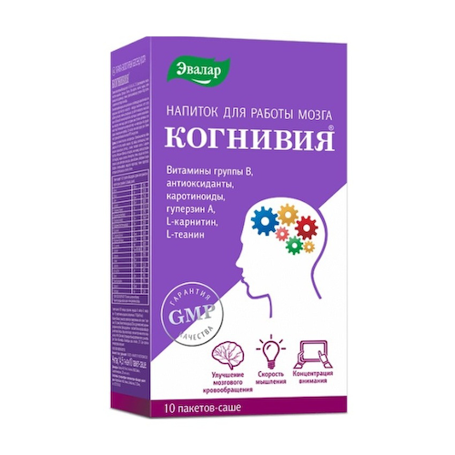 Эвалар когнивия порошок 14,5г № 10   БАД #1