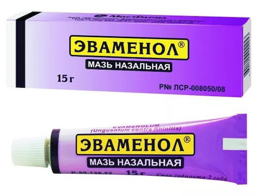 Эваменол (мазь от насморка) 15г #1