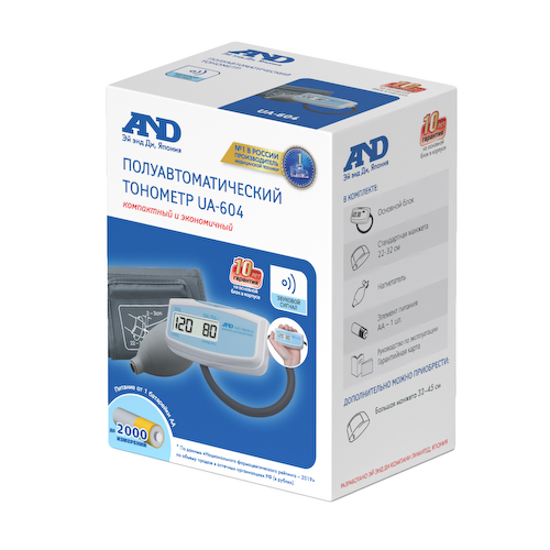 Эй энд Ди тонометр UA-604 полуавтомат на плечо #1