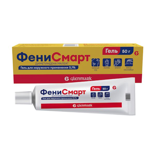 Фенисмарт 0,1% гель для наружного применения 50г #1