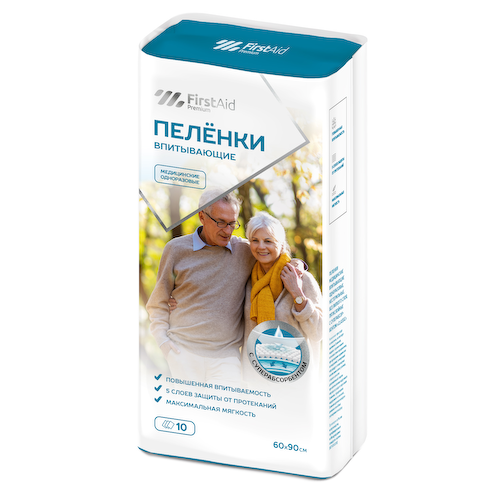 Ферстэйд премиум пеленки впитывающие с суперабсорбентом 60х90см № 10 #1
