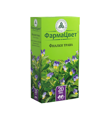 Фиалка трехцветная трава ф п 1,5г №20 #1