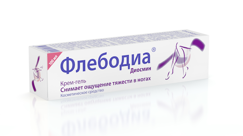 Флебодиа крем-гель для ног 100мл #1