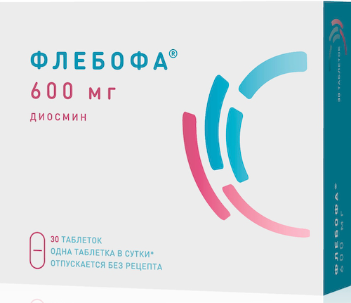 Флебофа таблетки 600мг №30 #1