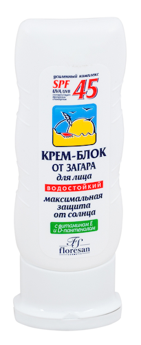 Флоресан крем блок от загара SPF45 60мл 113 #1