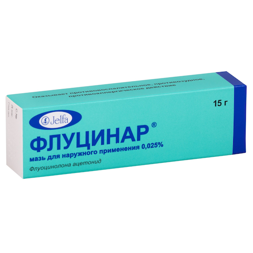 Флуцинар мазь 0,025% 15г #1