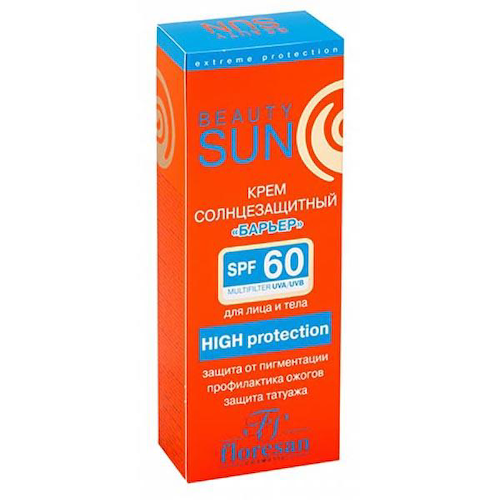 Формула 283 крем для лица и тела солнцезащитный барьер spf60 туба 75мл #1