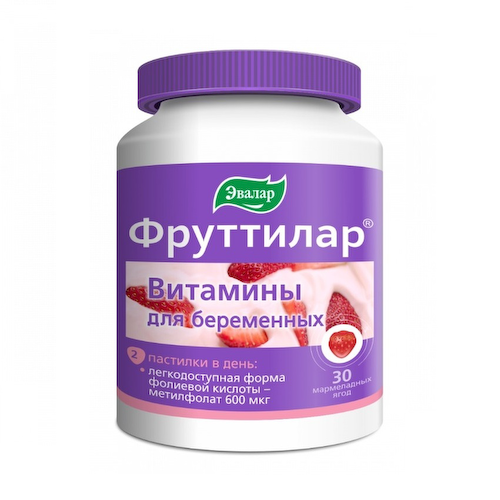 Фруттилар витамины для беременных пастилки жеват. 4г № 30 БАД #1