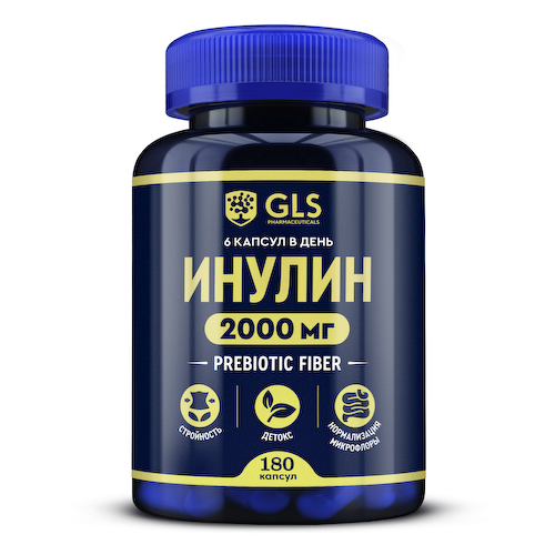 GLS инулин капсулы 370мг № 180 #1