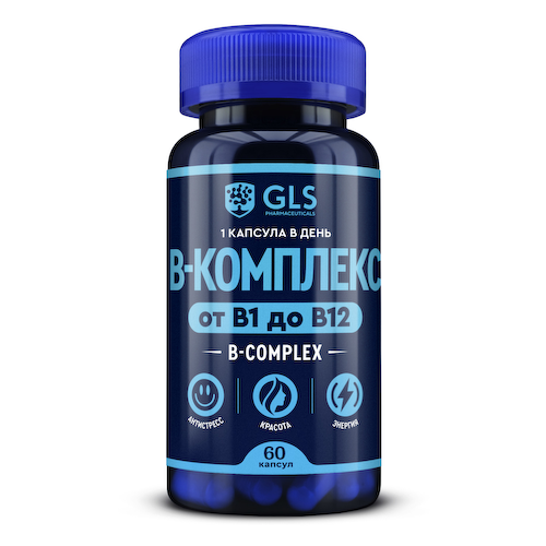 GLS В-комплекс капсулы 430мг № 60 #1
