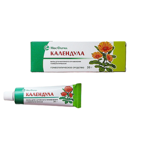 Календула мазь гомеоп. 30г #1