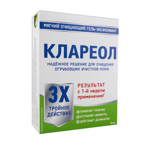 Клареол гель-эксфолиант 10мл #1