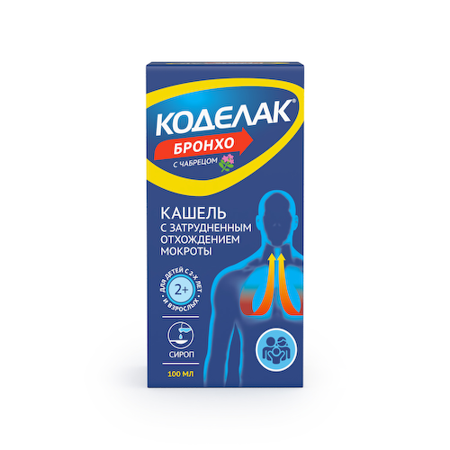 Коделак Бронхо чабрец сироп 100мл #1