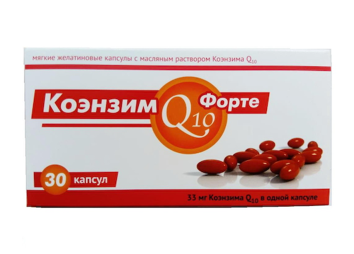 Коэнзим Q10 форте капсулы №30 #1
