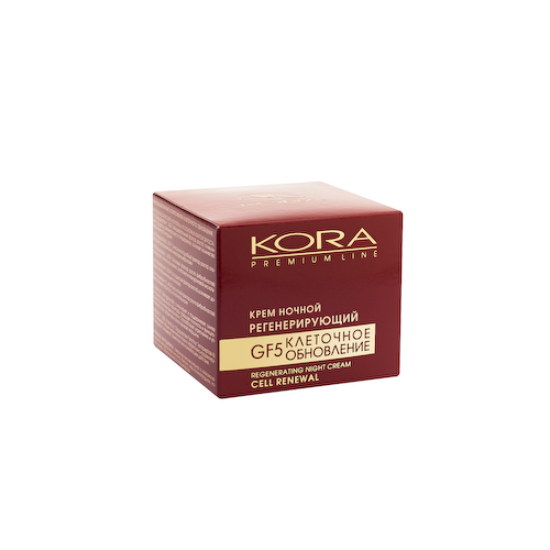 Кора крем для лица ночной регенерирующий 50мл 45796 #1
