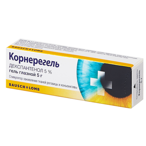 Корнерегель гель глазной 5% 5г #1